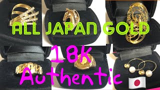 K18 JAPAN GOLD K RINGS (日本ゴールド18金)