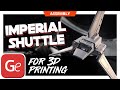 Imperial Shuttle 3D Printing Model | Assembly by Gambody