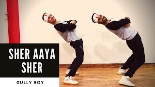 Sher Aaya Sher || Dance Choreography || Gully Boy || The Professionals || Rajat Narad, Rahul Thapa