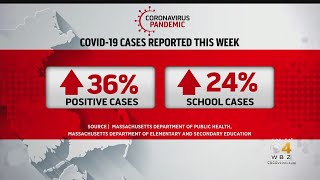 COVID Cases Tick Up In Massachusetts