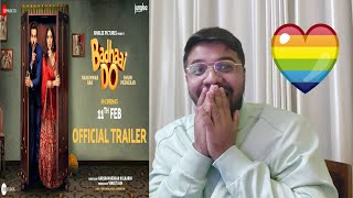 Badhaai Do Official Trailer (GAY GUY's Reaction)| Rajkummar R, Bhumi P | Harshavardhan Kulkarni