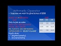 SQL Operators: Arithmetic, Set, Comparison & Logical Operators Explained! - SQL Tutorial Part - 3