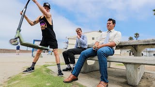Paying Strangers $1,000 To Hit Their Shin With a Scooter