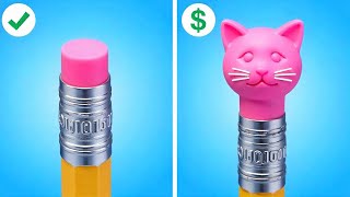 WOW : My Cat's Viral Hacks! School Gadgets, Dental Tricks by 123 GO!