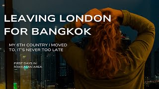 From Burnout in London to a New Life in Bangkok: Moving to My 6th Country. Exploring Makkasan Area