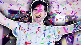 TDM | SHOOTING MYSELF WITH A CONFETTI CANNON!!   12,000,000 Subscribers Special