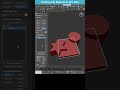 🔹 3ds Max Boolean: Cutting Objects with Precision! #shorts  #3dsmax #boolean