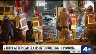 Patients lose appointments after car crashes into Pomona medical building