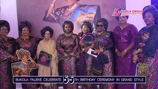 CHECK OUT THE 1.8 MILLION HOH ASO EBI BY JUMMY EXCLUSIVE FOR THE 55TH BIRTHDAY OF MRS BUKOLA FALEKE