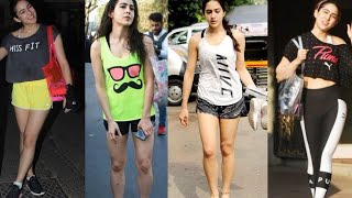 Sara Ali Khan gym looks || Indian actress || Kaur Trends