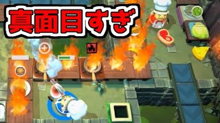 【二人実況part5】史上初！実況しない二人実況【オーバークック２：OVERCOOKED! 2】