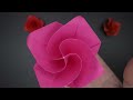 ¡la rosa de origami más fácil de todas cómo doblar