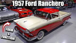 1957 Ford Ranchero Custom Pickup - Museum Classic!