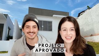 PROJETO APROVADO LAYOUT DA CASA NOVA, teve algumas mudanças #diariodaobra4