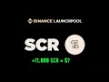 SCROLL ,SCR 📜, on BINANCE LAUNCHPOOL ,do this to earn money through farming this tokens !!