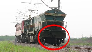 Damaged EMD : Kazipet WDG4 Locomotive | Indian Railways