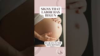 SIGNS THAT LABOR HAS BEGUN! PREGNANT AFTER TTC! TTC! TTC JOURNEY! PREGNANCY TEST! ttc #shorts