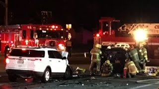 Raw: Calif. Alleged Drunk-Driving Crash Hurts 14