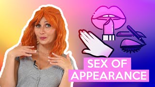 Sex of Appearance : How lashes, lips, nails, hair, and padding relate to sex #education #makeup
