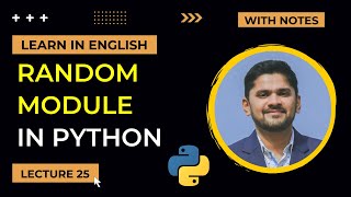 Random Module in Python | Python Tutorial for Beginners | Lecture 25