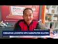 kesiapan logistik pemilu di kpu klaten capai 60%