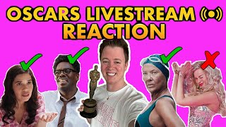 Oscar Nominations 2024 Reactions | LIVESTREAM
