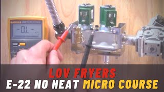 E-22 Error Code Technical Micro Course - Henny Penny LOV Fryers