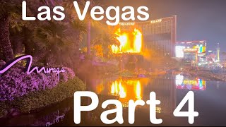 Vegas Vlog - April 2024 - Part 4 - Mirage volcano - Westgate - Shows - Slots