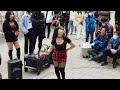 20220508 hongdae busking 홍대버스킹 미녀댄스팀 heimish 헤이미쉬 01 exid 이엑스아이디 위아래 up u0026down