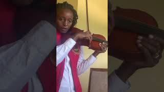 Circle Exercise for Smooth Bowing and Even Sound on the Violin #kenyanviolinist #shortsvideo