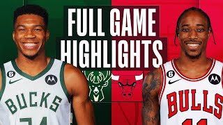 BUCKS at BULLS | FULL GAME HIGHLIGHTS | December 28, 2022