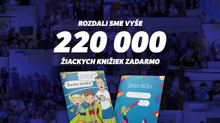 Rozdali sme vyše 220 000 žiackych knižiek! 🤩