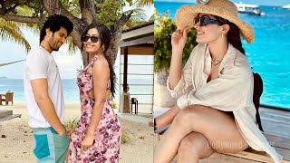 Rashmika Mandana And Vijay Devarakonda Shared Pics From Maldives Vacation Video Viral