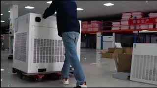 Emergency mobile EV charging system using