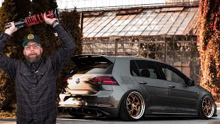 How To Install Volkswagen MK7 GTI Coilovers | Raceland