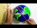 latitude and longitude working model for science project exhibition simple and easy craftpiller