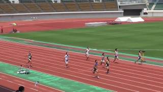 第68回西日本医科学生総合体育大会(西医体)　男子100m　予選第4組　2016/8/6