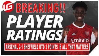 ARSENAL 2-1 SHEFFIELD UTD YOUR PLAYER RATINGS