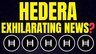 HEDERA: IS THIS EXHILARATING NEWS!? I'M BULLISH ON THIS! | Hedera HBAR Price Prediction