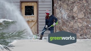 Greenworks G-MAX, 40-Volt, 12in, Snow Shovel