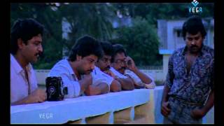 Gang Leader Movie - Chiranjeevi Discussion With Friends