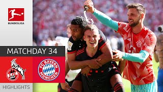 Bayern Makes The Incredible Happen 1 FC Köln Bayern München Highlights MD 34 Buli 22 23