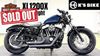 SOLD OUT!2013年モデル XL1200X フォーティエイト 13,369km バンスショートショット他 カスタム合計15点50万相当装着 前後タイヤ新品 車検2年付 諸費用込159.99万