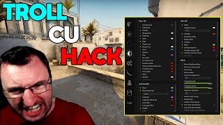 L-am Trollat pe ALE PLAY cu HACK pe CSGO si s-a ENERVAT!