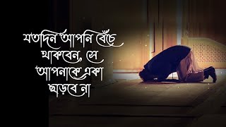 যতদিন আপনি বেঁচে থাকবেন, সে আপনাকে একা ছাড়বে না।🎙 শায়খ সুলাইমান আল রুহাইলি।