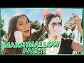 MARSHMALLOW FACE CHALLENGE!!| Do It For The Dough w/ Tessa Brooks and Tristan Tales