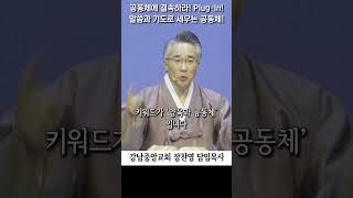 하나님이 우리에게 허락하신 공동체 | 나에게 주신 공동체 | Plug-in | 공동체에 결속되라 #장찬영목사 #shorts