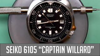 Seiko 6105 "Captain Willard" Vintage Watch Restoration