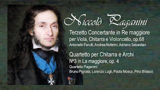 PAGANINI - Terzetto Concertante in Re maggiore, Quartetto per Chitarra e Archi