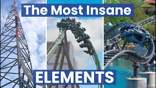 The CRAZIEST Roller Coaster Elements Ever Made